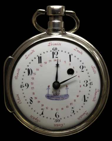 Montre à gousset révolutionnaire