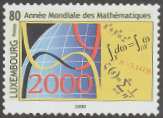 2000 année mondiale des mathématiques.