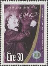Stamp Einstein with equation