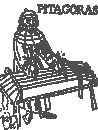 Gravure sur bois médiévale célébrant la contribution de Pythagore à la musique
