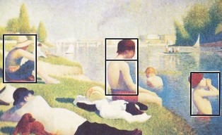 Baignade à Asnières de Georges Seurat (1884) : c'est un rectangle d'or Baignade à Asnières de Georges Seurat (1884) : c'est un rectangle d'or